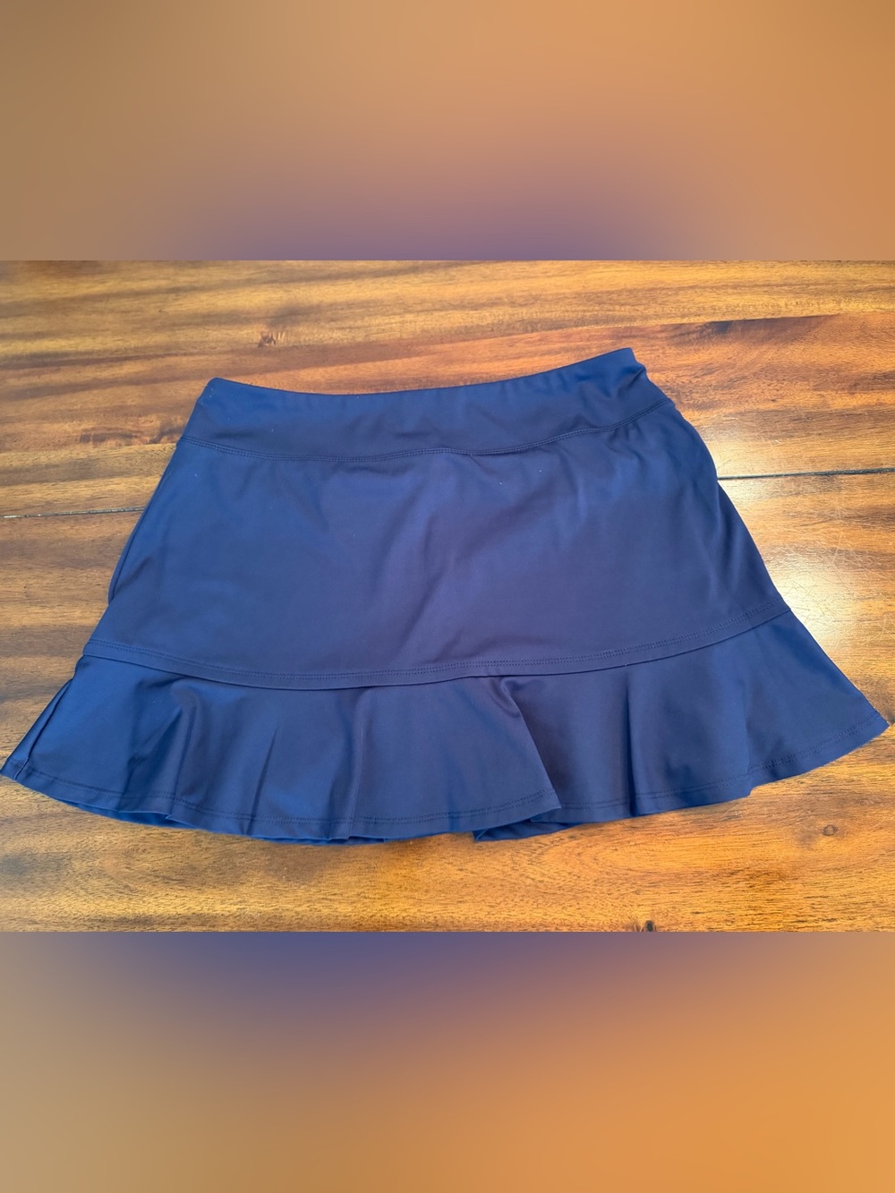 Tommy Bahama Golf Women's Navy Ruffle Skirt